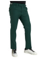 Jeans & Pants Green Wool Men Slim Fit Chino Pants 1.970,00 € 8057142559097 | Planet-Deluxe
