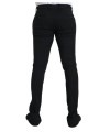 Jeans & Pants Black Wool Stretch Men Skinny Pants 2.120,00 € 8052145887208 | Planet-Deluxe