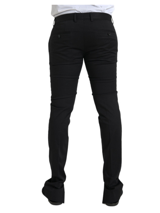 Jeans & Pants Black Cotton Stretch Skinny Dress Pants 1.070,00 € 8052145887215 | Planet-Deluxe