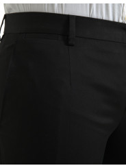 Jeans & Pants Black Cotton Stretch Skinny Dress Pants 1.070,00 € 8052145887215 | Planet-Deluxe