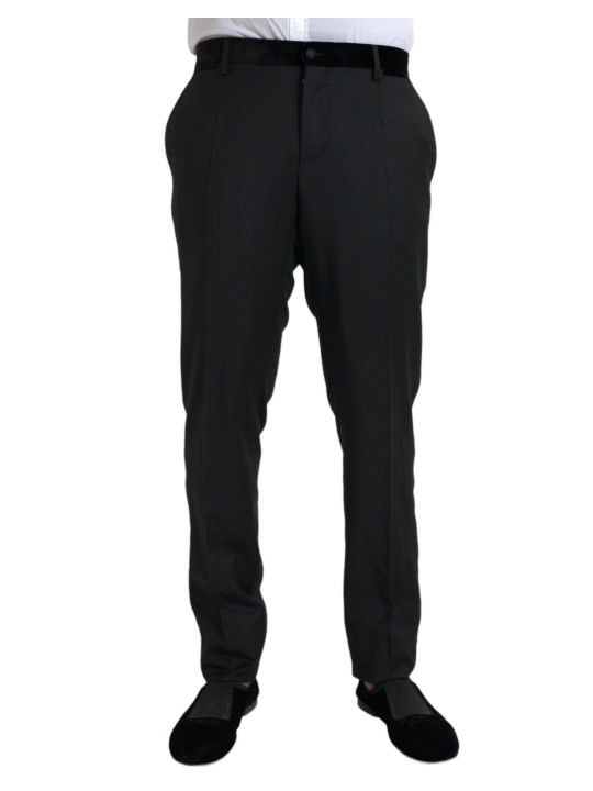 Jeans & Pants Black Silk Men Skinny Dress Pants 1.690,00 € 8058301880847 | Planet-Deluxe