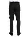 Jeans & Pants Black Silk Men Skinny Dress Pants 1.690,00 € 8058301880847 | Planet-Deluxe