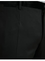 Jeans & Pants Black Silk Men Skinny Dress Pants 1.690,00 € 8058301880847 | Planet-Deluxe