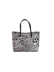 Tote Bags Carter Large Black Animal Print PVC Open Tote Shoulder Purse Bag 260,00 € 0196163325033 | Planet-Deluxe