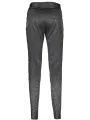 Just Cavalli Elegance: Schwarze Lederleggings Damen