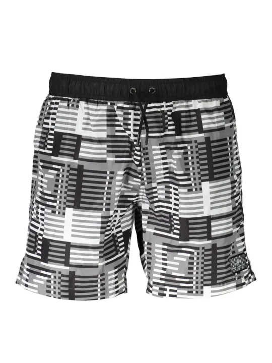 "Karl Lagerfeld Beachwear Badehosen im Sale | Karl Lagerfeld Beachwear KL20MBM11_NERO_BLACK online kaufen"|Planet-Deluxe
