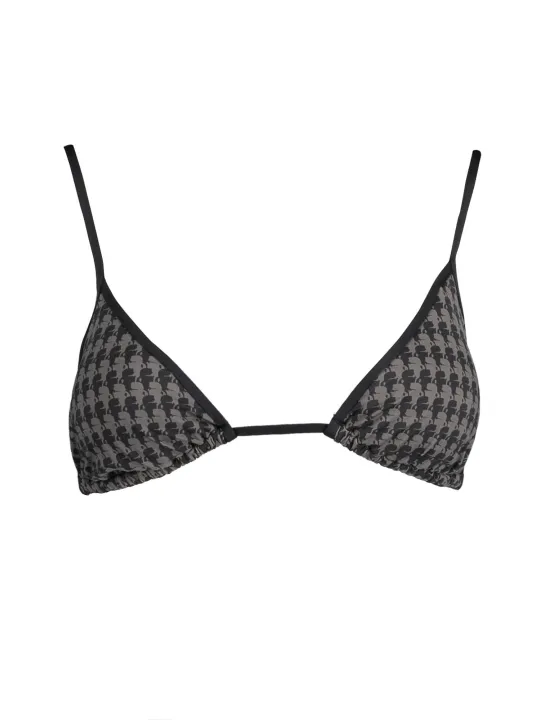 "Karl Lagerfeld Beachwear Startseite im Sale | KARL LAGERFELD BEACHWEAR BADEANZUGTEILE OBEN FRAU SCHWARZ online kaufen"|Planet-Deluxe