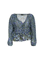 Sweaters Blue Polyester Sweater 170,00 € 8445110512395 | Planet-Deluxe