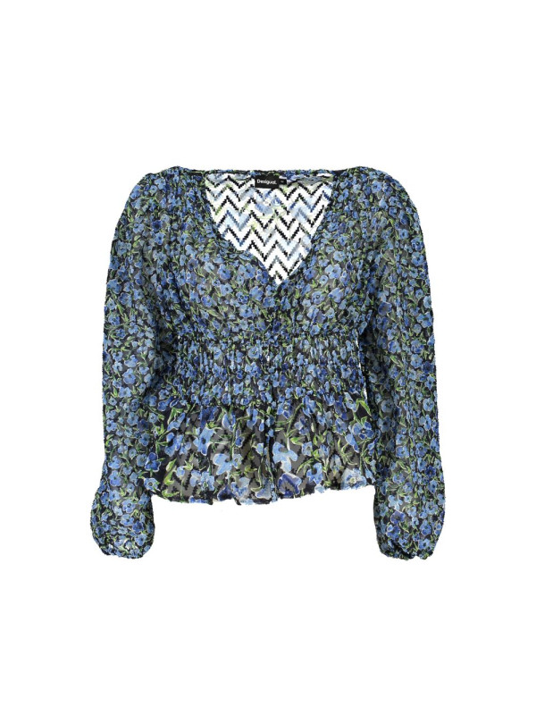 Sweaters Blue Polyester Sweater 170,00 € 8445110512395 | Planet-Deluxe