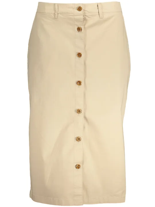 "GANT Startseite im Sale | GANT BEIGER LONGUETTE-ROCK FÜR DAMEN online kaufen"|Planet-Deluxe