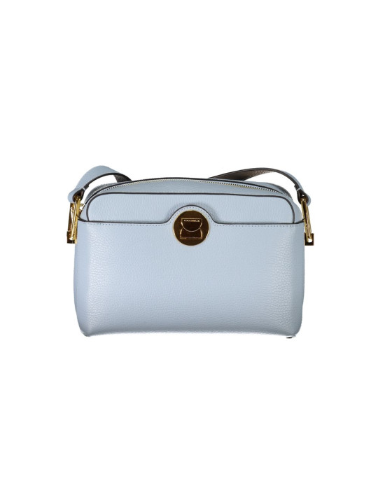 Handbags Light Blue Leather Handbag 430,00 € 8059978561251 | Planet-Deluxe