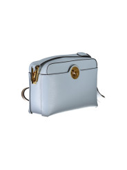 Handbags Light Blue Leather Handbag 430,00 € 8059978561251 | Planet-Deluxe