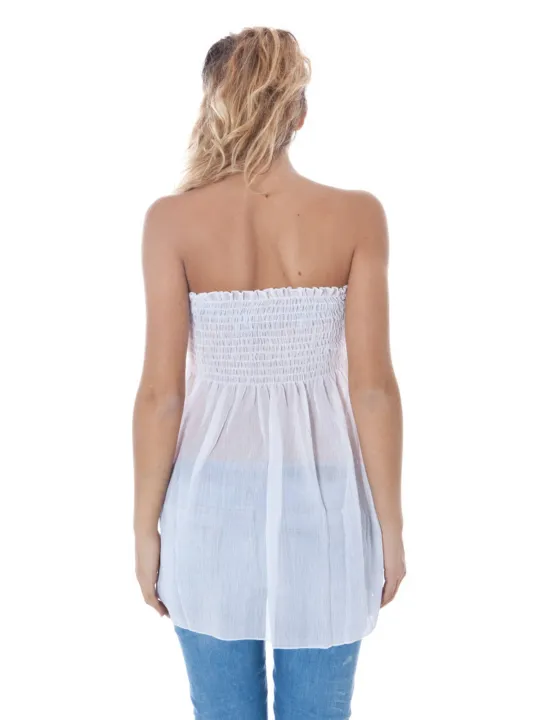 "PHARD Startseite im Sale | WEISSES BLUSHARD-TOP FÜR DAMEN online kaufen"|Planet-Deluxe