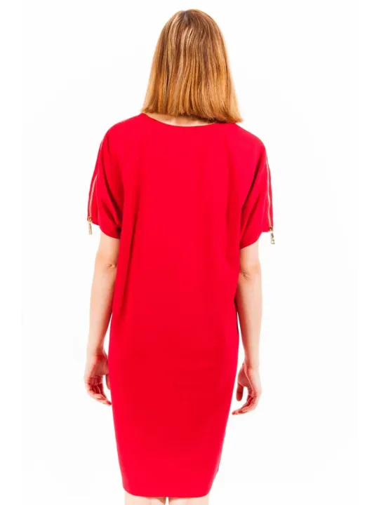 "Love Moschino Startseite im Sale | LOVE MOSCHINO RED DAMENKURZES KLEID online kaufen"|Planet-Deluxe
