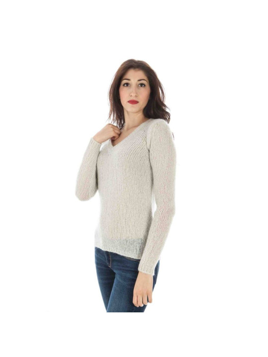 Sweaters White Wool Sweater 320,00 € 8052408726725 | Planet-Deluxe