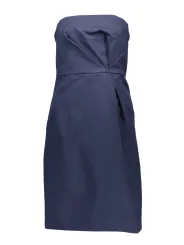 "Stilvolles kurzes Kleid mit Rückenreißverschluss & GANT-Logo"