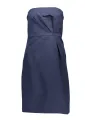 "Stilvolles kurzes Kleid mit Rückenreißverschluss & GANT-Logo"