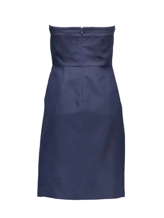 "Stilvolles kurzes Kleid mit Rückenreißverschluss & GANT-Logo"
