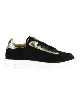 "Stylische Diadora Nero Gold Sneaker – Komfort & Eleganz"