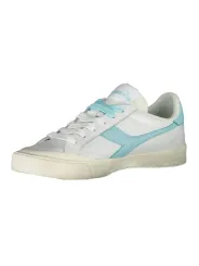 "Diadora Klassiker: Weiß-Blauer Sneaker für zeitlosen Stil"