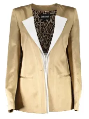 "Just Cavalli Startseite im Sale | JUST CAVALLI CLASSIC JACKE DAMEN GOLD online kaufen"|Planet-Deluxe