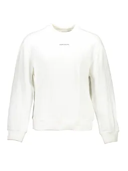 Calvin Klein Klassik Sweatshirt Weiß – zeitloser Stil