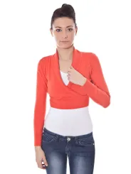 "DATCH Startseite im Sale | DATCH SHRUG LANGARM FRAU ROT online kaufen"|Planet-Deluxe