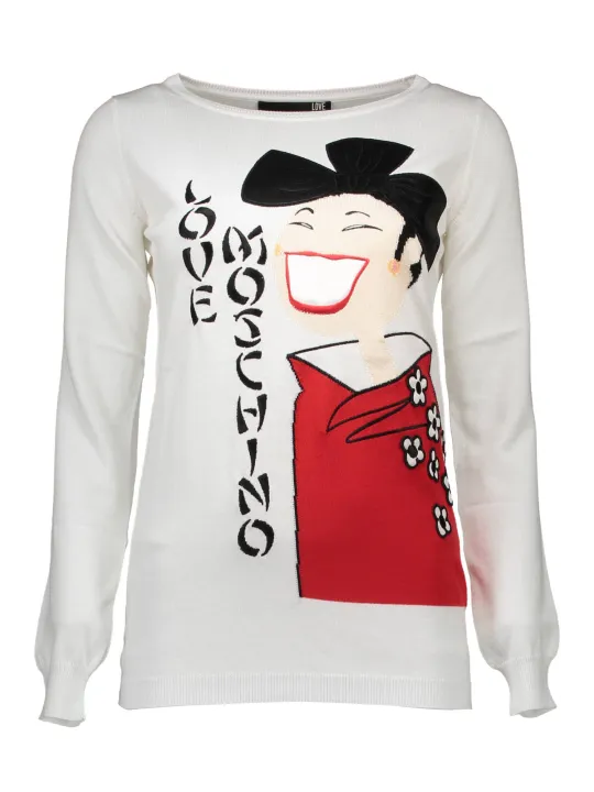 "Love Moschino Blusen im Sale | Love Moschino W-S-B48-01-X-0565_BIANCO_A00 online kaufen"|Planet-Deluxe