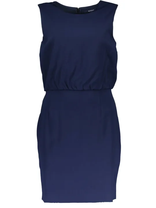 "GANT Eleganzkleid Blau, Ärmellos - Stil & Klasse"