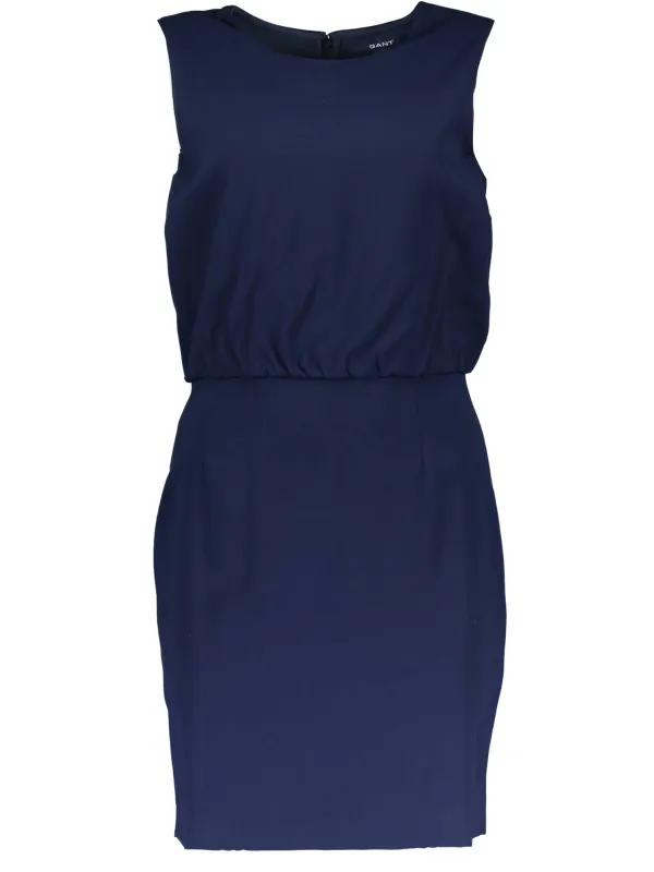 "GANT Eleganzkleid Blau, Ärmellos - Stil & Klasse"