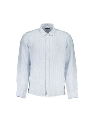 Shirts Light Blue Linen Shirt 230,00 € 8300825762148 | Planet-Deluxe