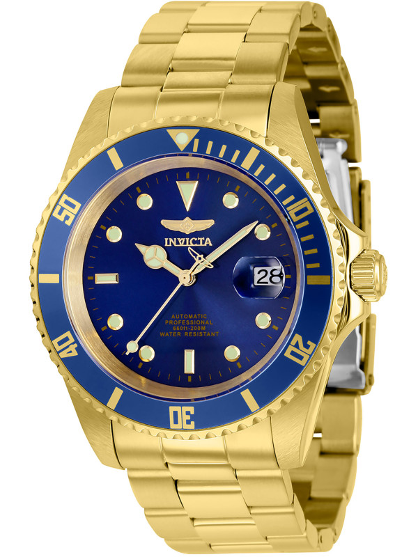 Goldene Invicta Gelb Taucheruhr Goldene Invicta Gelb Taucheruhr