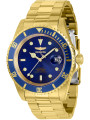 Goldene Invicta Gelb Taucheruhr