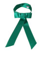 Belts Green Silk Satin Waist Women Belt 780,00 € 8058696697075 | Planet-Deluxe