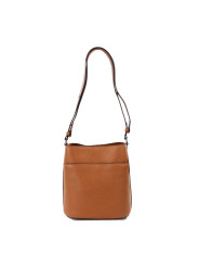 Shoulder Bags Leila Small Warm Gingerbread Leather Bucket Shoulder Crossbody Bag 360,00 € 0196021370380 | Planet-Deluxe