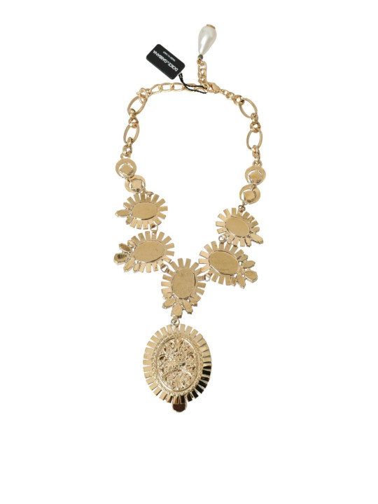 Necklaces Gold ToneBrass PIETRE OVALI Crystal Embellished Necklace 3.190,00 € 8059226688372 | Planet-Deluxe