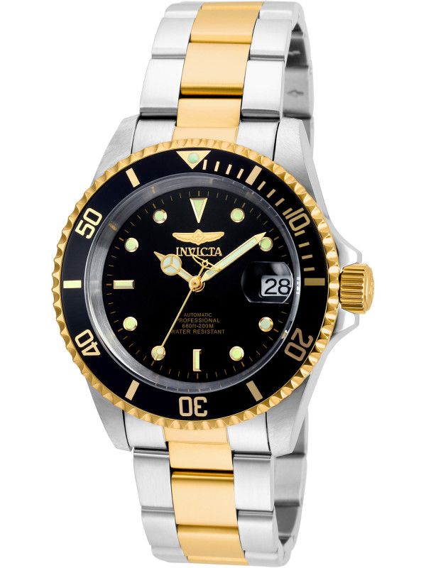Graue Invicta Taucheruhr aus Stahl Graue Invicta Taucheruhr aus Stahl