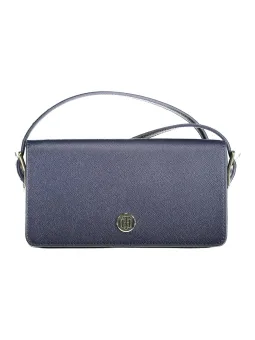 Tommy Hilfiger Blaue Luxus Schultertasche - Einzigartig & Selten
