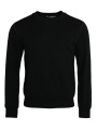 Sweaters Black Cotton Long Sleeves Sweatshirt Sweater 1.290,00 € 8050249426033 | Planet-Deluxe