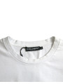 T-Shirts White Amor Heart Cotton Crewneck Short Sleeve T-shirt 1.380,00 € 8050249426019 | Planet-Deluxe