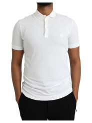 T-Shirts White Crown Patch CottonCollared Polo T-shirt 630,00 € 8050249426460 | Planet-Deluxe