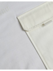 T-Shirts White Cotton Pocket Short Sleeves T-shirt 1.380,00 € 8050249426439 | Planet-Deluxe