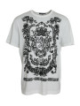 T-Shirts White Lion Crown Logo Cotton Crewneck T-shirt 1.110,00 € 8054802826070 | Planet-Deluxe