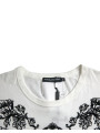 T-Shirts White Lion Crown Logo Cotton Crewneck T-shirt 1.110,00 € 8054802826070 | Planet-Deluxe