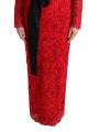 Dresses Elegant Red Sheath Dress with Silk Bow Belt 13.600,00 € 8053901690643 | Planet-Deluxe