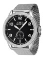 Silberne Invicta Uhr mit Mesh-Armband