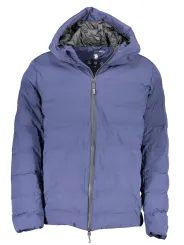 "U.S. POLO Jacken im Sale | Blaue U.S. Polo Daunenjacke mit Kapuze und Taschen online kaufen"|Planet-Deluxe