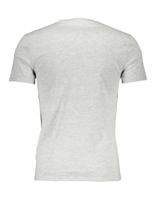 "GUESS JEANS T-Shirts im Sale | Guess Jeans Super Slim Fit V-Neck T-Shirt Grau online kaufen"|Planet-Deluxe