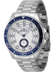 Graue Invicta Uhr mit Stahlarmband