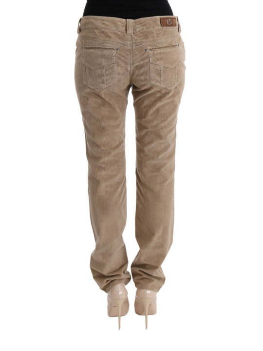 Jeans & Pants Beige Regular Fit Luxe Trousers 780,00 € 8056305924095 | Planet-Deluxe